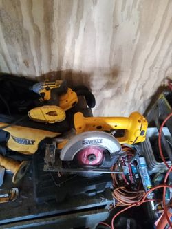 DeWalt Drill And Saw 