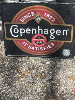 Tin Copenhagen Sign