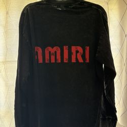 AMIRI LONG SLEEVE SWEATSHIRT SIZE Large