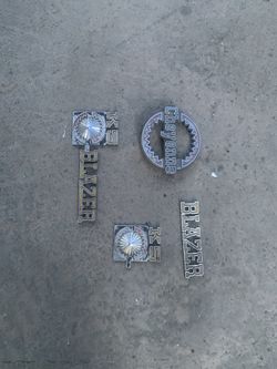 Blazer Decals Emblems