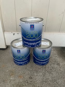 Sherwin-Williams ProMar 200 Semi-Gloss Paint – 3 Gallons