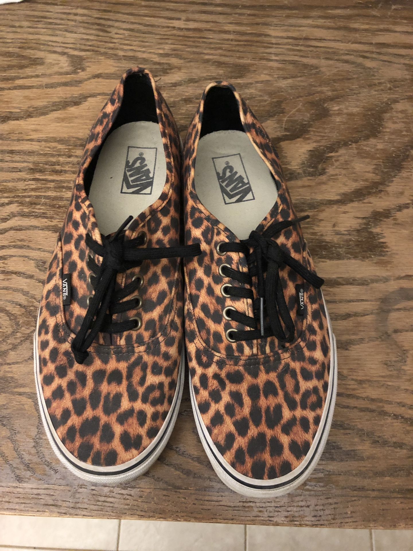 Cheetah Print Vans