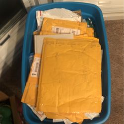 20 Various Sizes Used Bubble Envelopes 