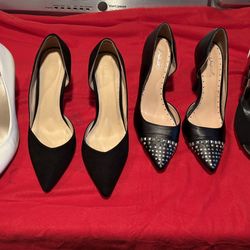 Women Shoes 4 Pairs all for $50.00