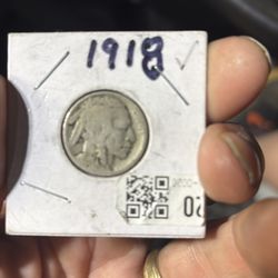 1918 Buffalo nickel