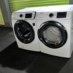 Samsung Set Gas Washer And Dryer