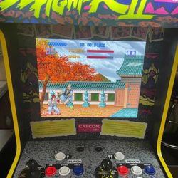 Arcade1Up Street Fighter II Legacy Edition – 12-in-1 • Barely Used!
