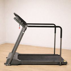 walking electric treadmill with full rails SF-T7857 sunny health and fitness 