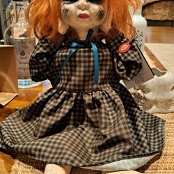 Scary Halloween Animated Doll