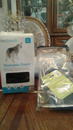 Brand New Reusable and disposable dog diapers
