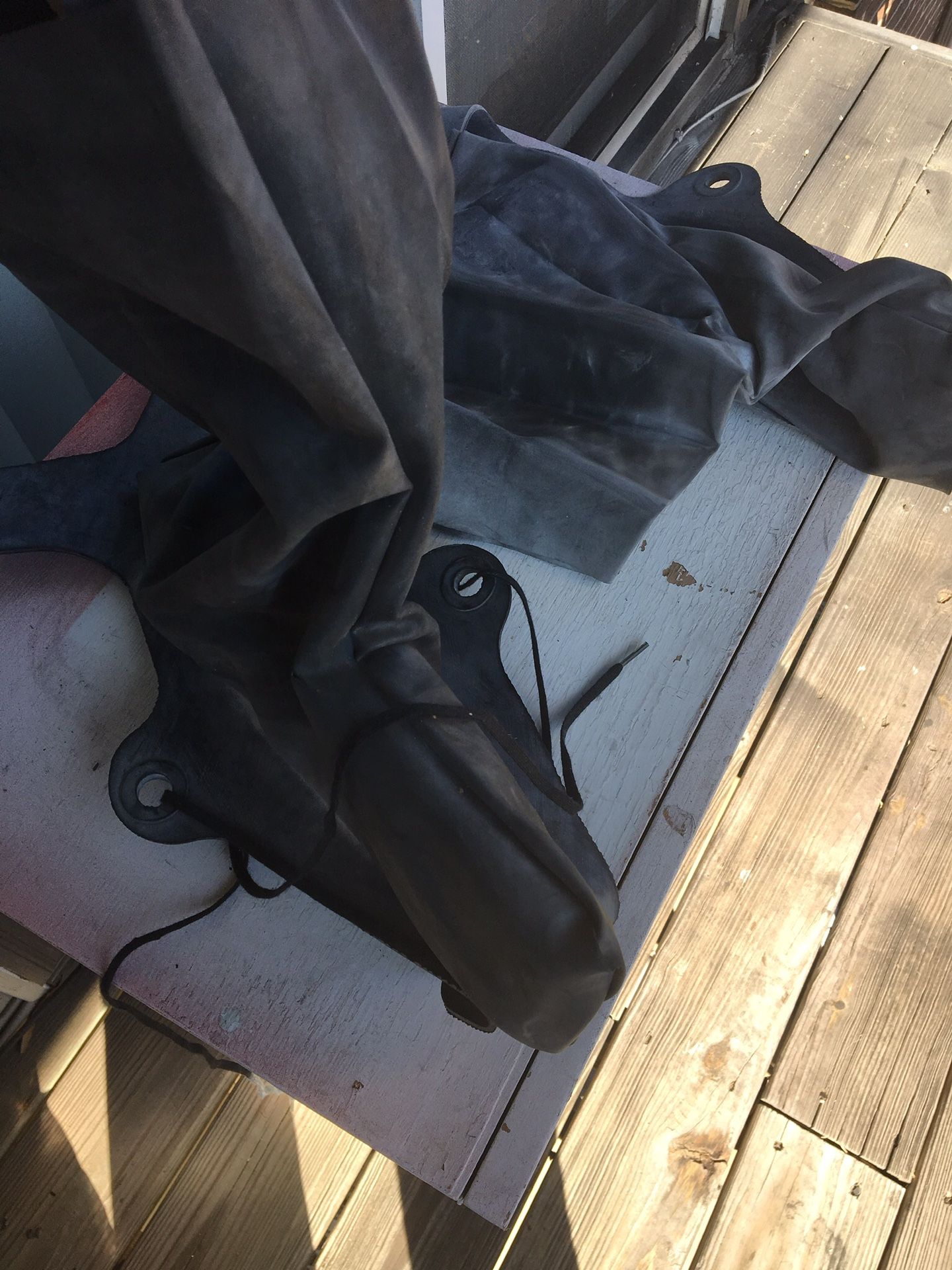 Old school military chem boots