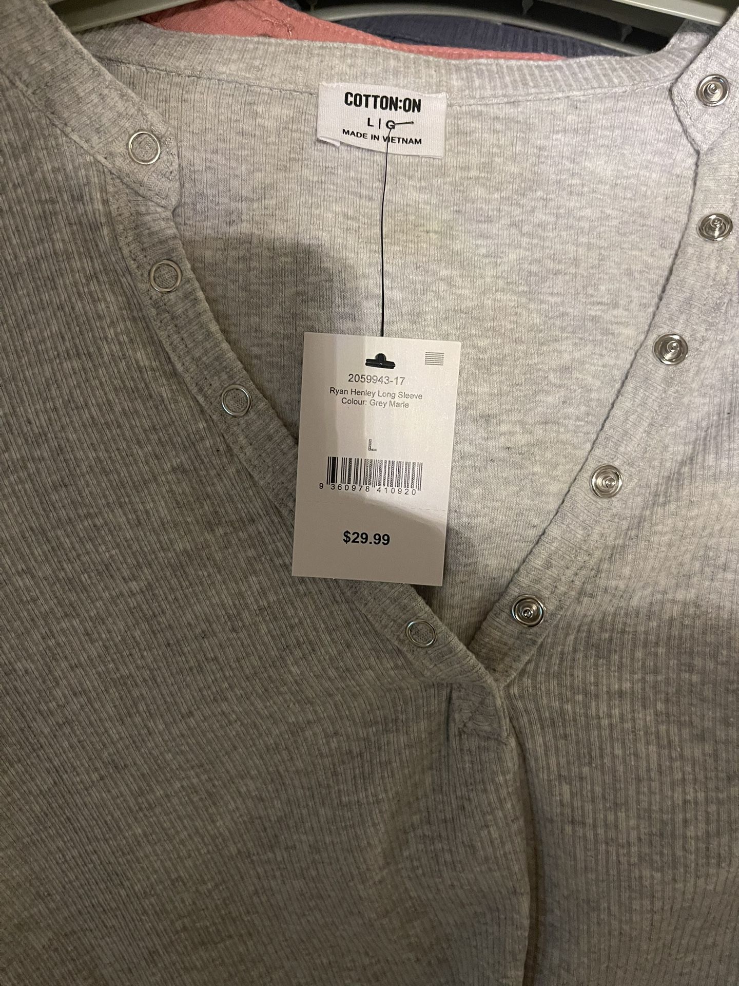 luxe collar sweater/long sleeves