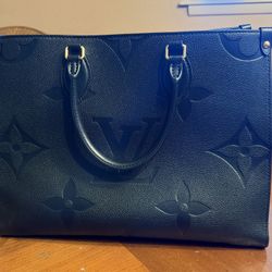 Louis Vuitton OnTheGo MM – Black Monogram Empreinte Leather