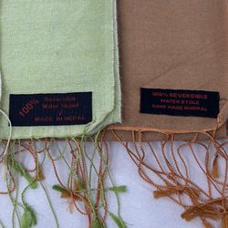 Water Pashmina Shawl - 100% reversible water shawl