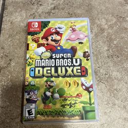 Nintendo Switch Super Mario Bros. U Deluxe video game