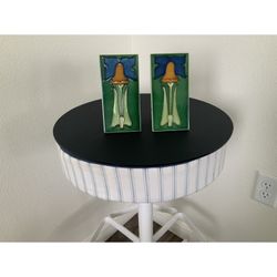 Art. Nouveau Decorative Tiles.  6 Inch X 3 Inch.  $40