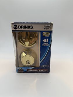 Brinks Dead Bolt Lock Kit