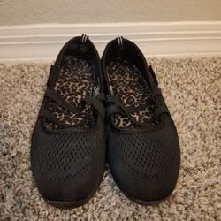 Black U.S. Polo Skechers