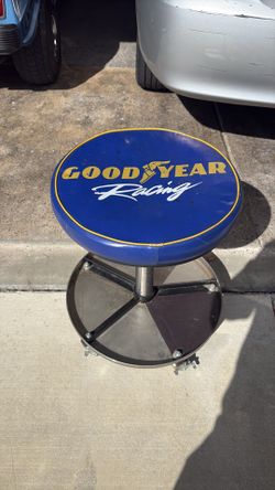 Good Year Racing Mechanics Stool
