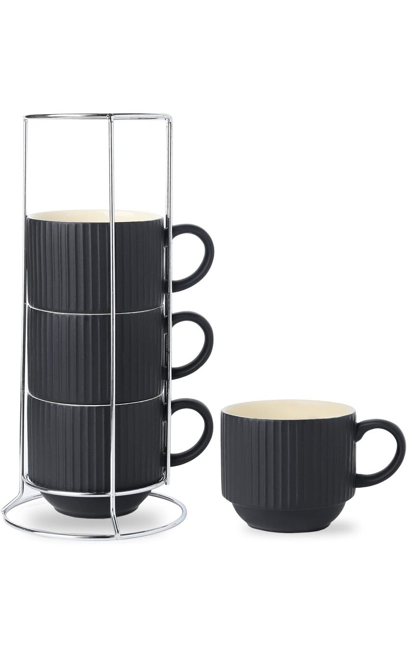 hasense black coffee cup