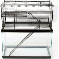 WARE® Chew Proof High Rise Small Pet Habitat + 10 Gallons Tank