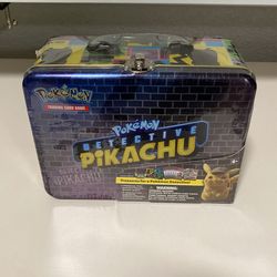 2019 Pokémon Detective Pikachu Tin lunchbox