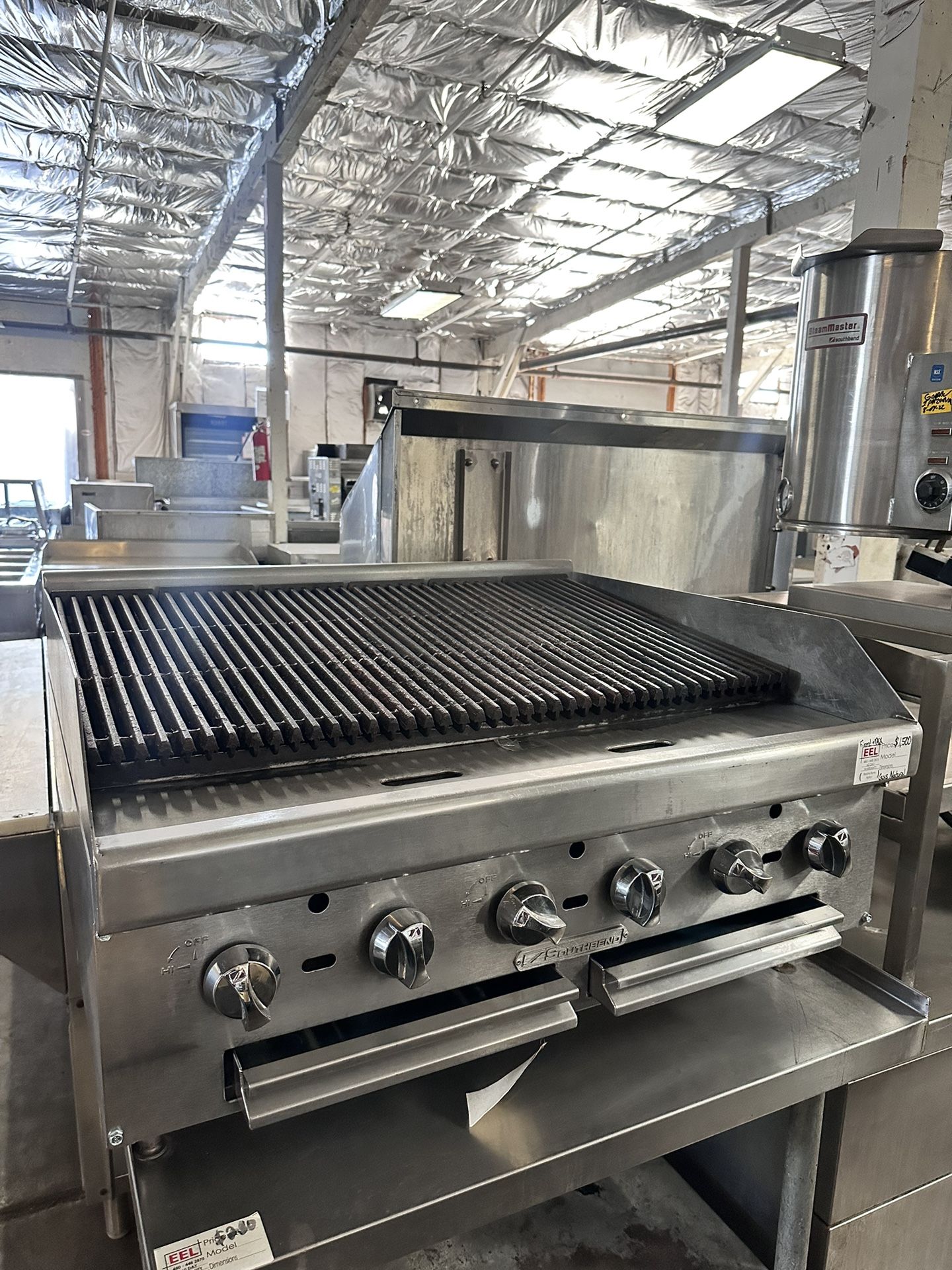 Southbend 36” Charbroiler Natural Gas