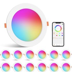 12 Pack 4 Inch Smart Bluetooth Recess Light 