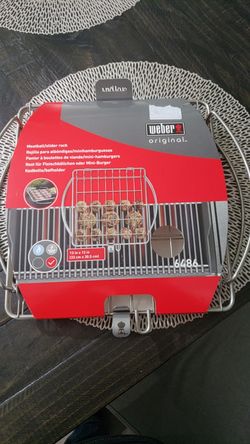 Weber meatball/ Slider Rack bbq
