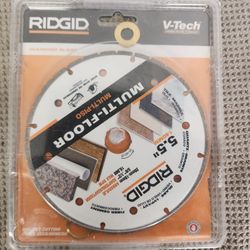 Ridgid 5.5" Diamond Saw Blade (Price Is Firm)