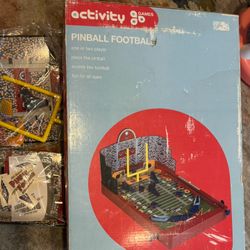 Vintage Activity Games Pinball Football MachineKids Sealed Box 2001 BRAND NEW