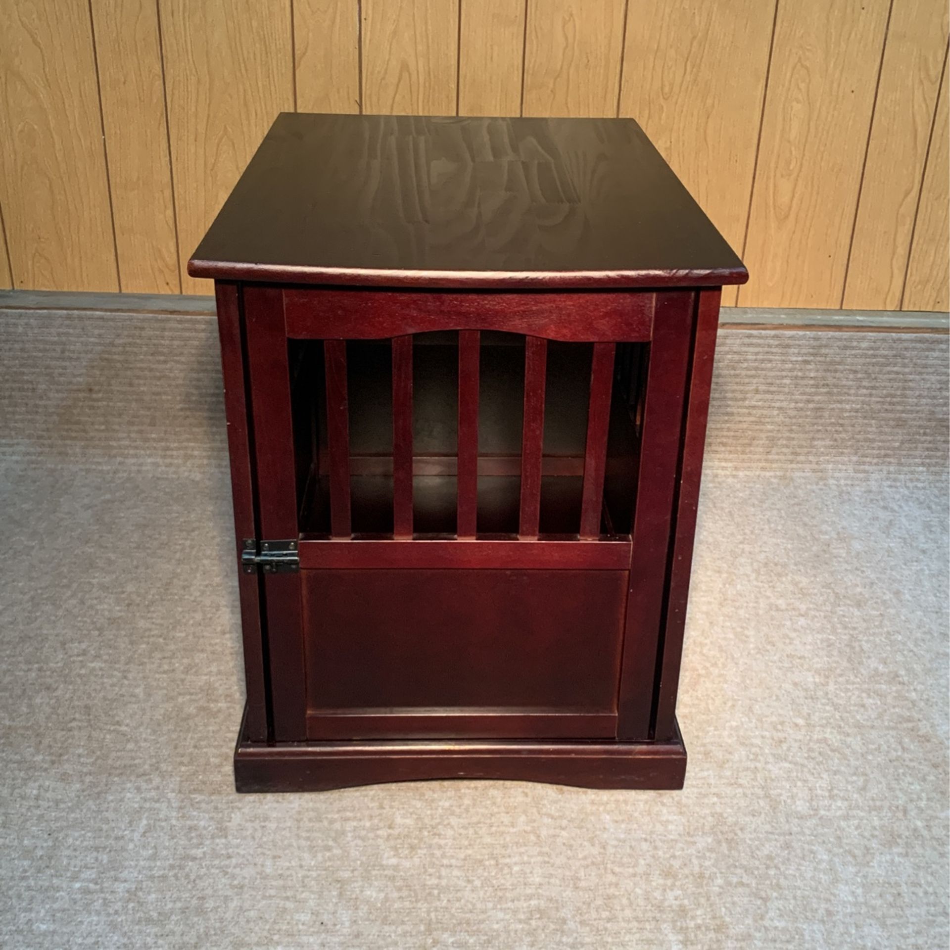 Pet Crate/Dog Kennel End Table