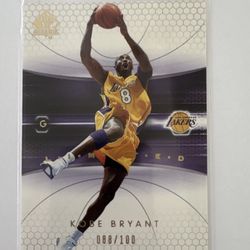 Upper Deck 2004-05 SP Authentic Kobe Bryant #38 Lakers Limited /100