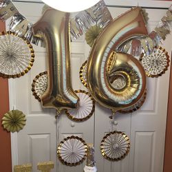 Sweet 16 Decor For Sale Except Balloon