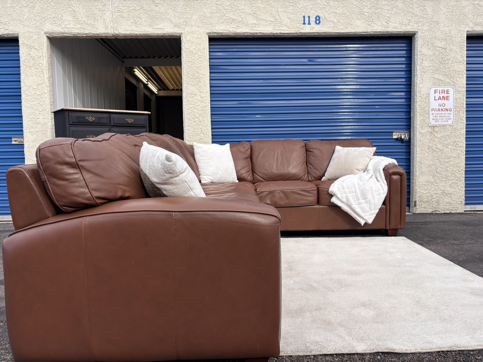 Legacy Leather Couch 