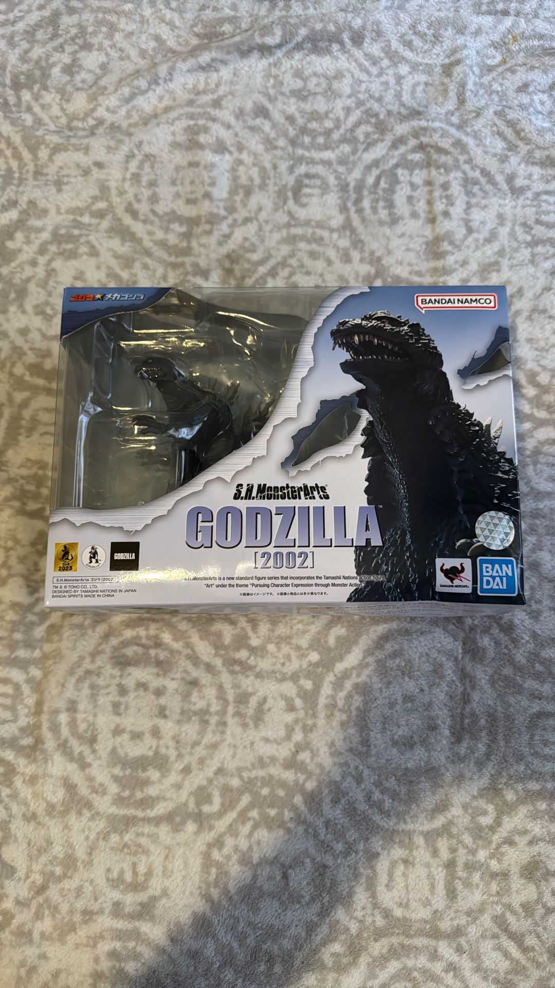 S.H.MonsterArts GODZILLA [2002] BANDAI NAMCO TAMASHII NATIONS QUALITY 