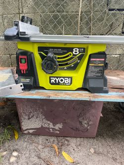 RYOBI one + HP table saw