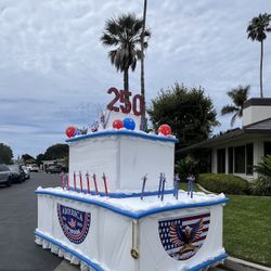Ten Foot Birthday Cake
