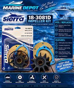 Sierra 18-3081D Impeller Kit
