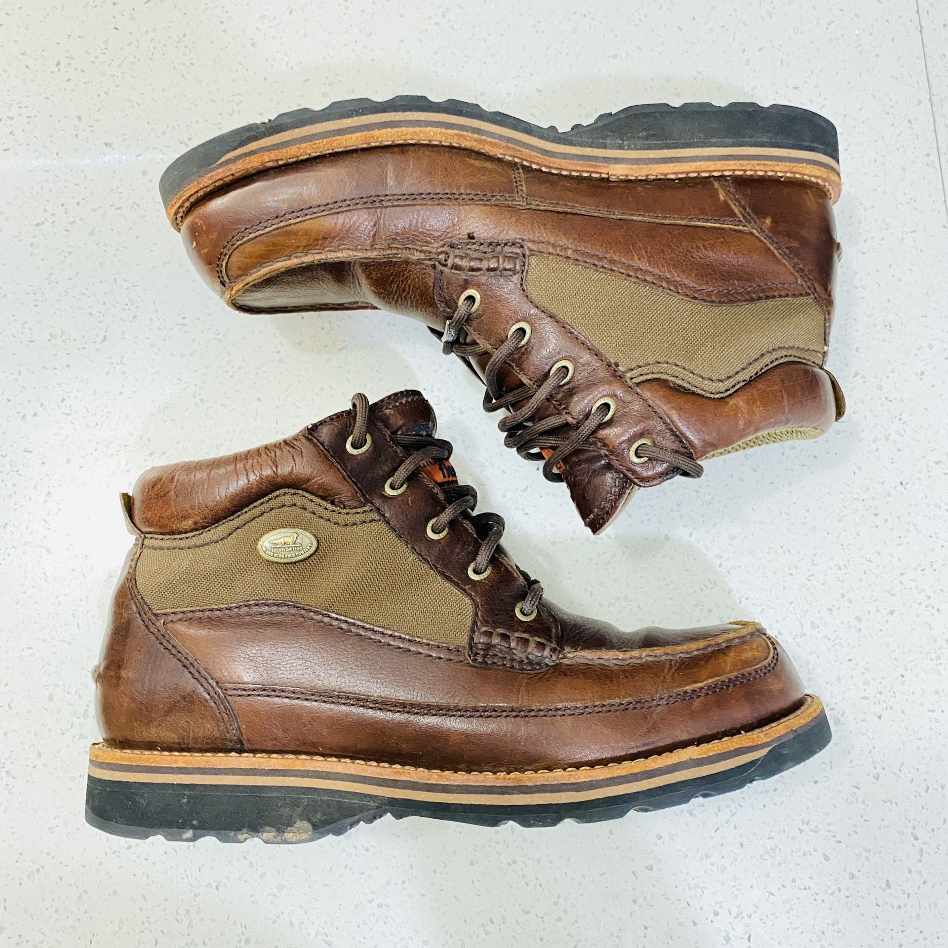 ?Red Wing Irish Setter Work Boots Men 11.5 Brown 