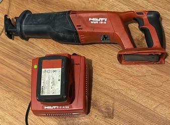 Hilti WSR 18-A Reciprocating Saw with Battery and Charger