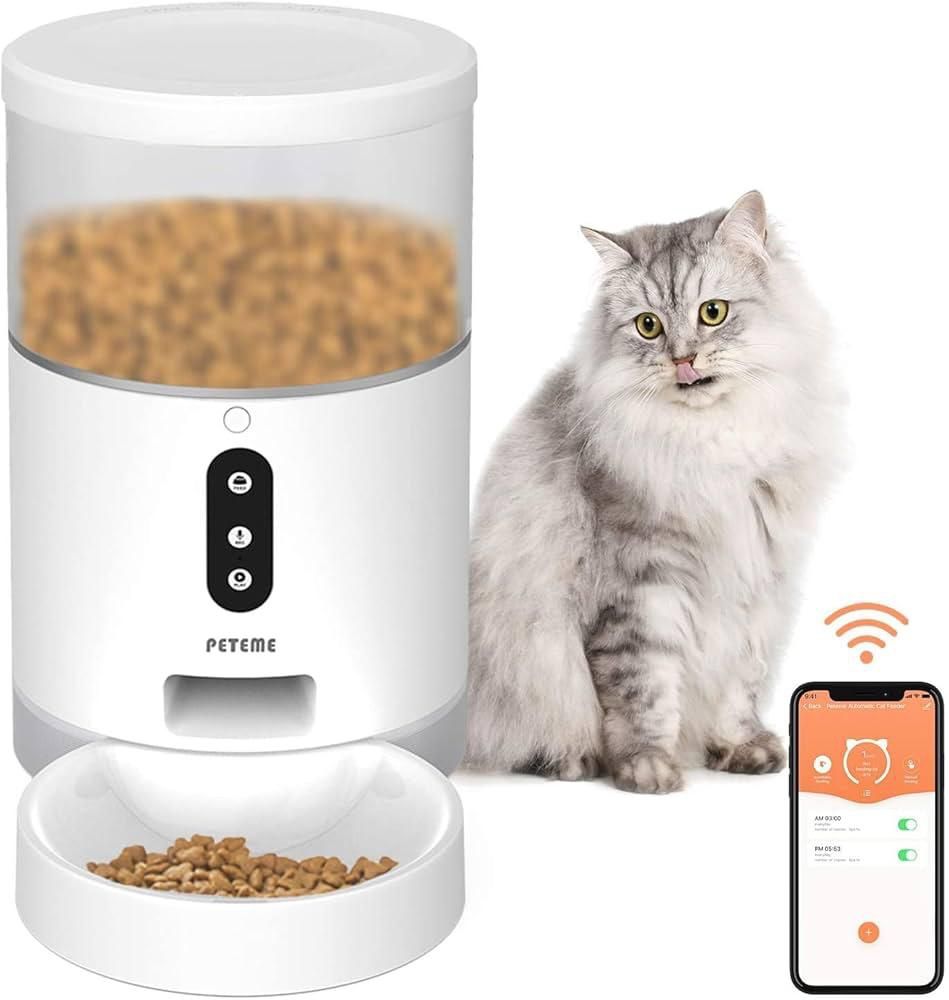 Peteme Automatic Smart Pet Feeder $29.99