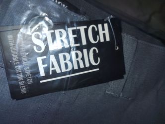 Dark Navy Stretch Fabric Pants