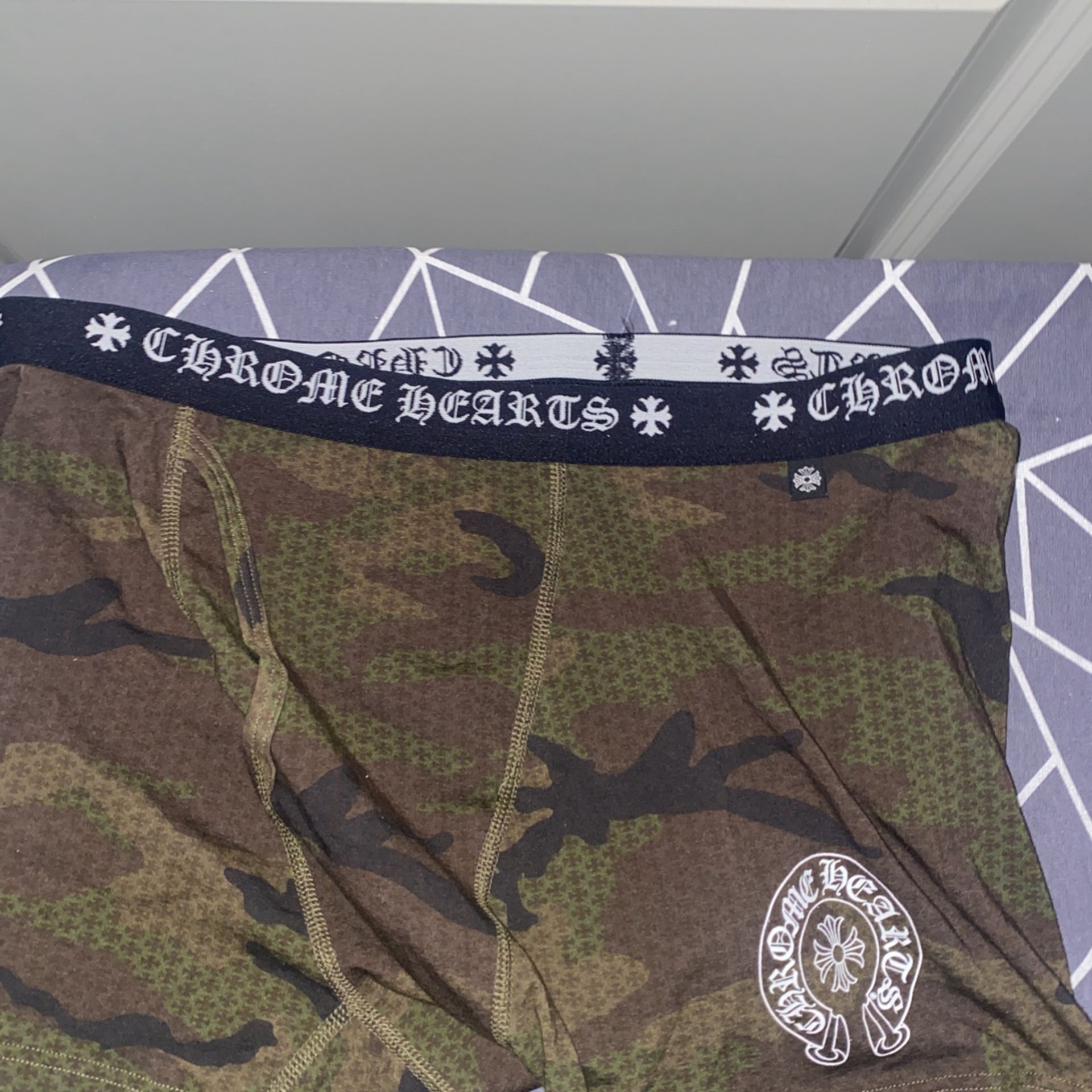 Chrome Hearts Boxer Briefs  2 Pack (camo & pink)