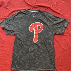 Men's Philadelphia Phillies T-Shirt Fanatics Size Medium Black