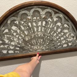 Farmhouse Style Wood and Metal Wall Art