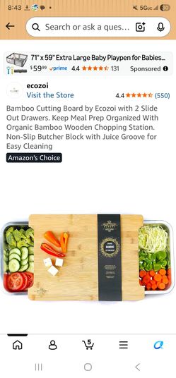 Bamboo cutting board