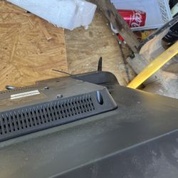 It’s new works good just that one of the small legs broke but works really good it’s Roku