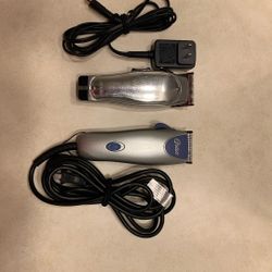 Andis Master (Cordless) with Phat Master Blade & Oster FastFeeds (Corded) 