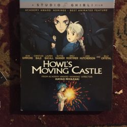 Howls moving castle Blu-ray and DVD